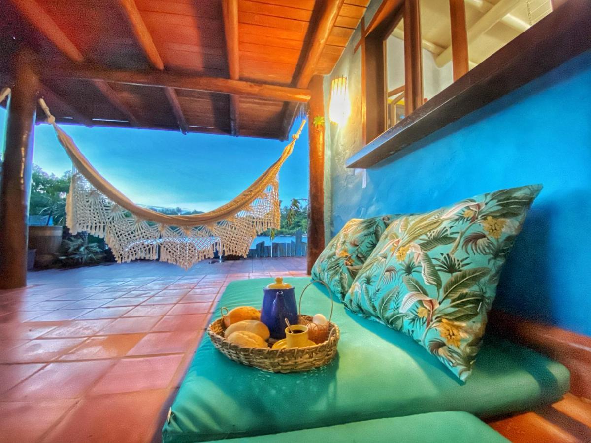 Casinha Azul Caraiva - Casa Completa Na Beira Do Rio Villa Ngoại thất bức ảnh