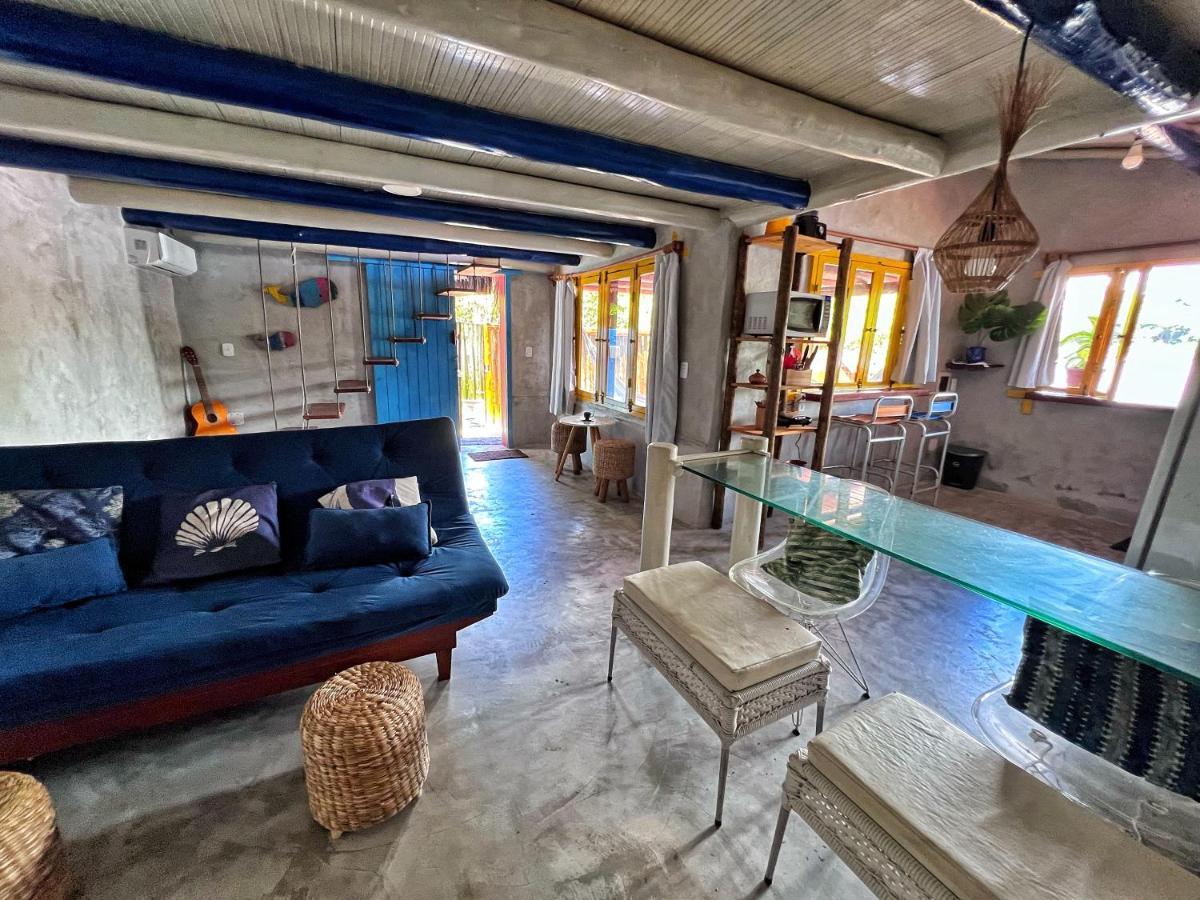 Casinha Azul Caraiva - Casa Completa Na Beira Do Rio Villa Ngoại thất bức ảnh