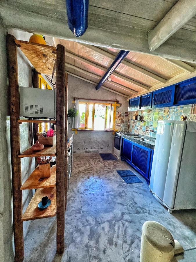 Casinha Azul Caraiva - Casa Completa Na Beira Do Rio Villa Ngoại thất bức ảnh