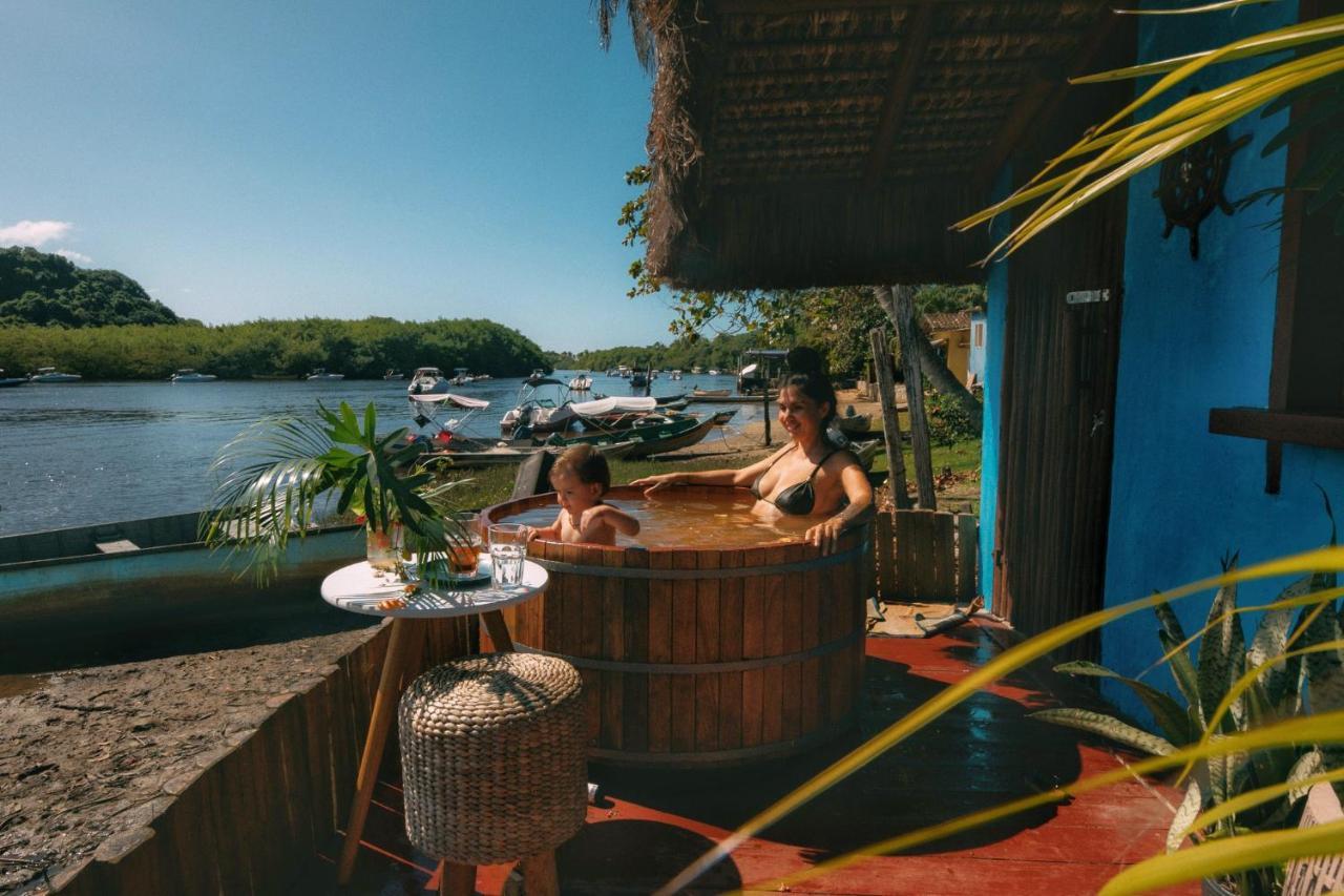 Casinha Azul Caraiva - Casa Completa Na Beira Do Rio Villa Ngoại thất bức ảnh